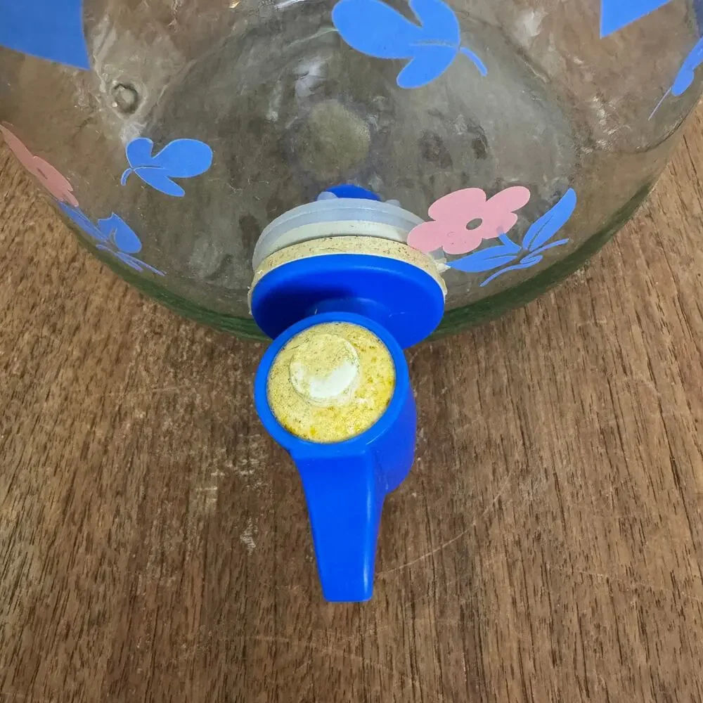 Vintage gallon blue